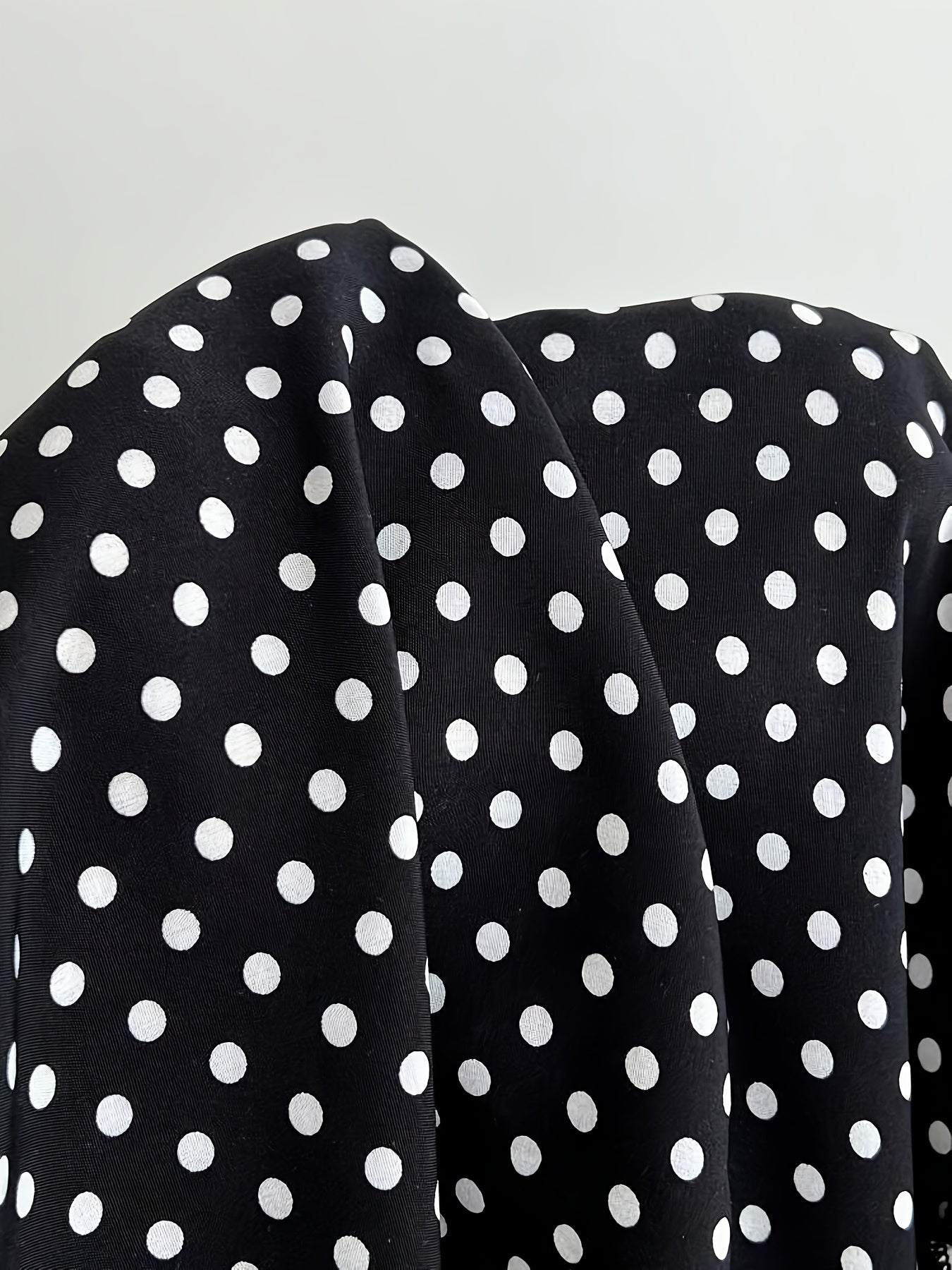 Women'S & Polka Dot Sleeveless Mini Dress with Bow Detail & Ruffled Hem - A-Line Casual Summer Dress for Vacation, Beach, Casual Attire - Lightweight Breathable Spring\u002FSummer Outfit